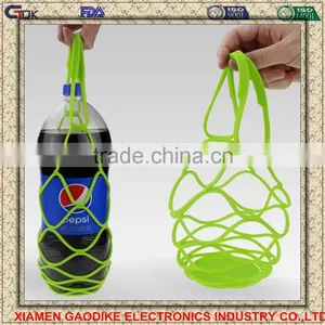 Custom FDA Silicone Wine Mesh Bag for Bottle thumbnail-1