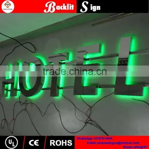 High Grade Acrylic Letter LED Lighted Signs For Hotel thumbnail-1