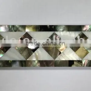 Black Lip Shell Mother of Pearl Border 60x300mm(BN105) thumbnail-1