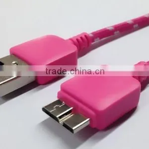 Newest !!High Speed Micro USB Data Charging Cable for Samsung Galaxy Note3/N9000 Cable thumbnail-2