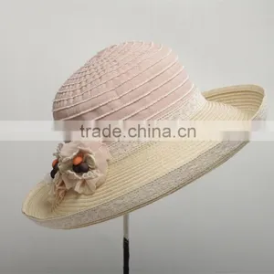 Wholesale Summer Fashion Cheap Beach Straw Hat thumbnail-2