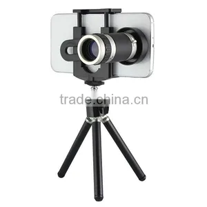 Universal 8x Zoom Mobile Camera Telescope Lens for Smart Phone IPhone 6 Samsung Galaxy S6 thumbnail-1
