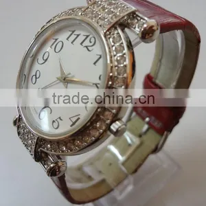 Fashion Diamond Watch With Unique Design and Japanese PC21S Movement. thumbnail-1