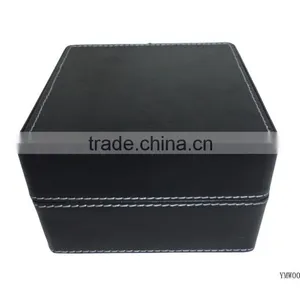 Fine Sewing PU Leather Wrist Watch Box thumbnail-2