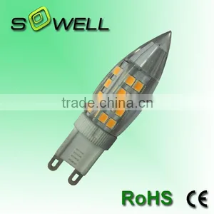 220-240V 4W 2700k-7000K CE/RoHS Ceramic G9 LED Corn Light Bulbs thumbnail-1