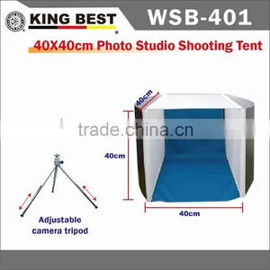 KINGBEST 40cmX40cm Cube Soft Box Flash Bracket Photo LED Studio Shooting Tent Lighting Shooting Box thumbnail-1