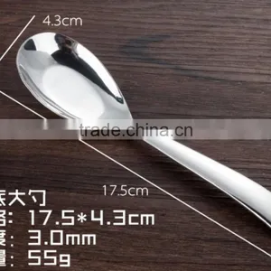 Soup Spoon Stainless Steel 410 of Mirror Polish and Gold Color thumbnail-2