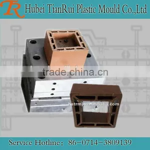 Wpc Garden Square Wood Extrusion Mould, Gallery Pillar Extrusion Mould thumbnail-1