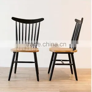Oak Wood Chair Wood Banquet Chair thumbnail-3
