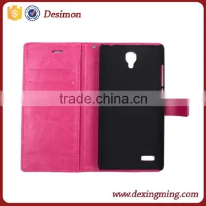 Hot!!! Christmas Accessories China Supplier Wallet Flip Mobile Phones Covers for Xiaomi Redmi Note Case thumbnail-3