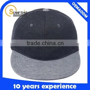 6 Panel Wool Baseball Cap thumbnail-1