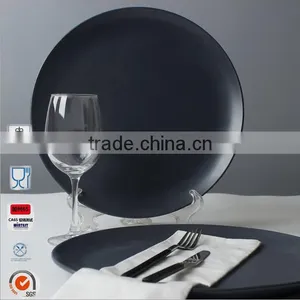 Pasta Pircular Flat Large Steak Dinner Plate Hotel Restaurant Ceramic Tableware SJ-0041 thumbnail-1