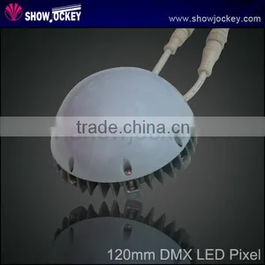 120mm RGB SMD 5050 DC 24V Milky Cover DMX LED Pixel Light thumbnail-3