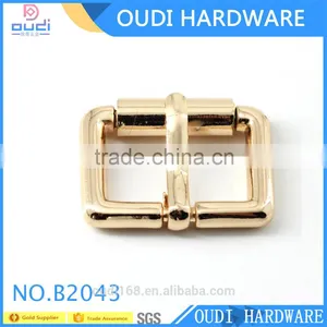 Lady Shoe Decoration Accessories Light Gold Shoe Buckle With e Coating Customized Metal Buckle thumbnail-1