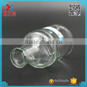 Wholesale 200ml Decorative Round Glass Wine Bottle thumbnail-4