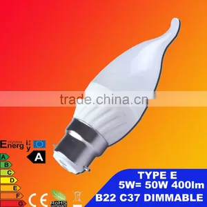 3W 5W 6W E14 E27 B22 LED Candle Golf R50 Bulb Warm Cool Daywhite Light thumbnail-6