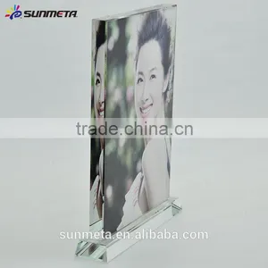 Sunmeta Sublimation Crystal Photo Frame Souvenir Gift 270*180*50mm BSJ02 thumbnail-3