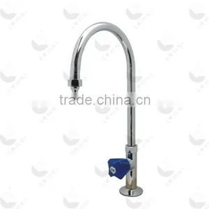 2015 Laboratory Fittings High Quality Low Price Stainless Steel Gooseneck Faucet thumbnail-1