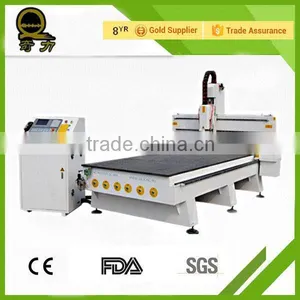 QL-M25 Working Area 600*900mm Automatic Tool Changing CE Wood Cnc 4 Axis Router thumbnail-3