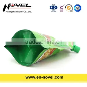 Customized Plastic Stand Up Pouch for Liquid Sauce Packaging thumbnail-3