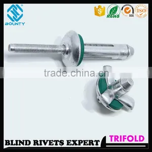 HIGH QUALITY FACTORY ALUMINUM LOAD SPREADING BLIND RIVETS FOR GLASS CURTAIN WALL thumbnail-5