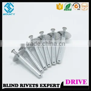 ALUMINUM CSK HEAD HAMMER PIN DRIVE RIVETS thumbnail-2