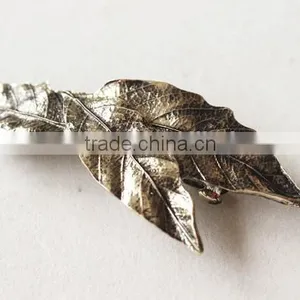 2016 New Metal Clip,Retro Leaf Spring Clip,alloy Leaf Hairpin Headdress for Ladies thumbnail-3