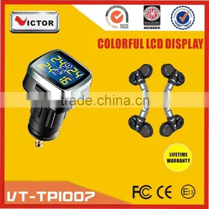 Newly Auto Parts Car Tire Pressure Monitoring System With Cigerate Lighter Desplay thumbnail-1
