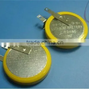 CR2450 Button Cell Battery With Solder Tabs thumbnail-3