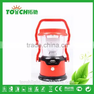 Top Quality Super Bright Solar Lantern Caming Light Orange Color Lantern Lights LED Lantern Rechargeable Light Camping Lamp thumbnail-3