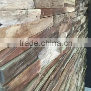 RECYCLED TEAK WALL PANEL thumbnail-1