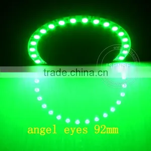 5050 Smd White PCB Semi Circle rc Car Led Angel Eyes Lights thumbnail-1