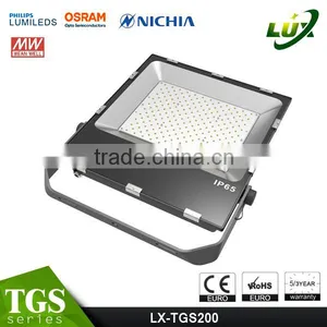 Meanwell Driver, Promotional Price, CE ROHS Approved, Free Lighting Design, 5 Years Warranty 200W LED Flood Lights thumbnail-2