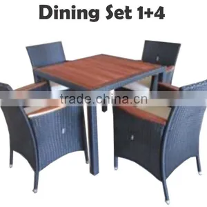 PE Poly Rattan Outdoor / Garden Furniture - Dining Set thumbnail-5