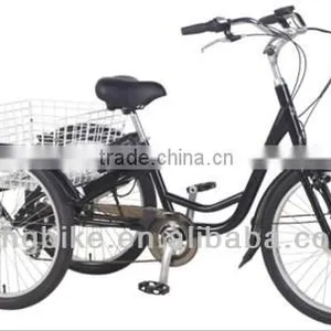 250W Three Wheel Electric Bike With KB-CR-45 / 24' Adults Electric Tricycles / Cargo Bike thumbnail-4