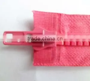 8# Plastic Resin Zipper Two Way Open End Double Slider Zipper Winter Coate Zipper Slider thumbnail-3