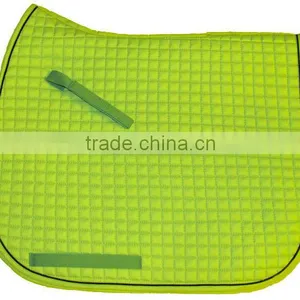 Polycotton Square Quilted Dressage Saddle Pad thumbnail-1