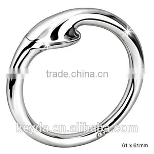 Promotional Custom Logo Zinc Fashion Bag Hanger thumbnail-1