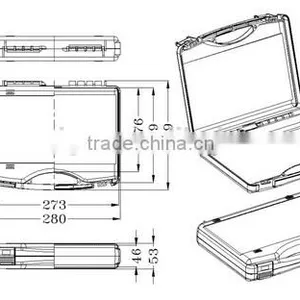 Customized Cool Resistant Plastic Box Type Small Plastic Sample Box _ MG1-3 thumbnail-3