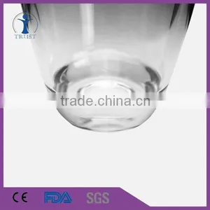 Cheap Trust Wholesale Custom Glassware Manufactory Whiskey Glass Cup With Silver Rim Hand Made thumbnail-4