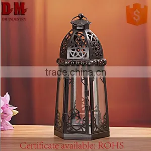 Hanging Glass Garden Candle Garden Lantern thumbnail-1