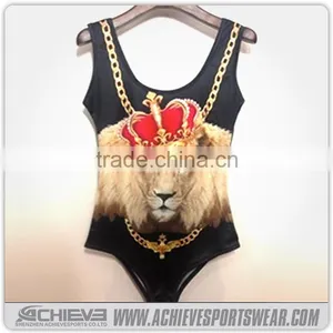 Wholesale 2015 Women One Piece Swimsuits Backless Swimwear thumbnail-6