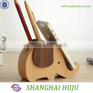 Elephant Wooden Mobile Phone Holder thumbnail-4