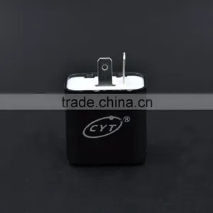 12V 2 Pin Motorcycle Motorbike Universal LED Turn Signal Indicator Flasher Relay thumbnail-2