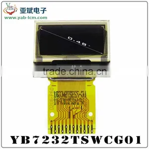 0.48 Inch Oled Monochromatic Landscape Under the 72 * 32 Feet 12 Pin thumbnail-2