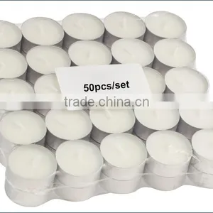 14g White Candle Without Scent, 100pcs a Set Aluminum Cup Tealight Candles thumbnail-5