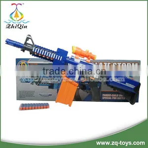 Hot Promotional Plastic Toy Gun Safe Sniper Toy Gun That Shoots Plastic Bullets for Children thumbnail-1