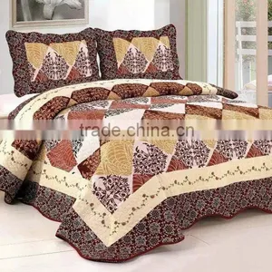 Polyester Patchwork Quilts DG94 thumbnail-1
