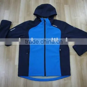 Men's 2-layer Soft Shell Jacket With Hood thumbnail-1
