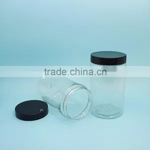 11oz 330ml Wholesale Clear Cylinder Plastic PET Jars,pet Containers Quality Choice thumbnail-2
